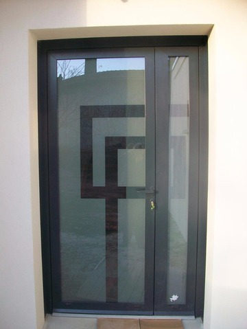 Portes d’entrée alu